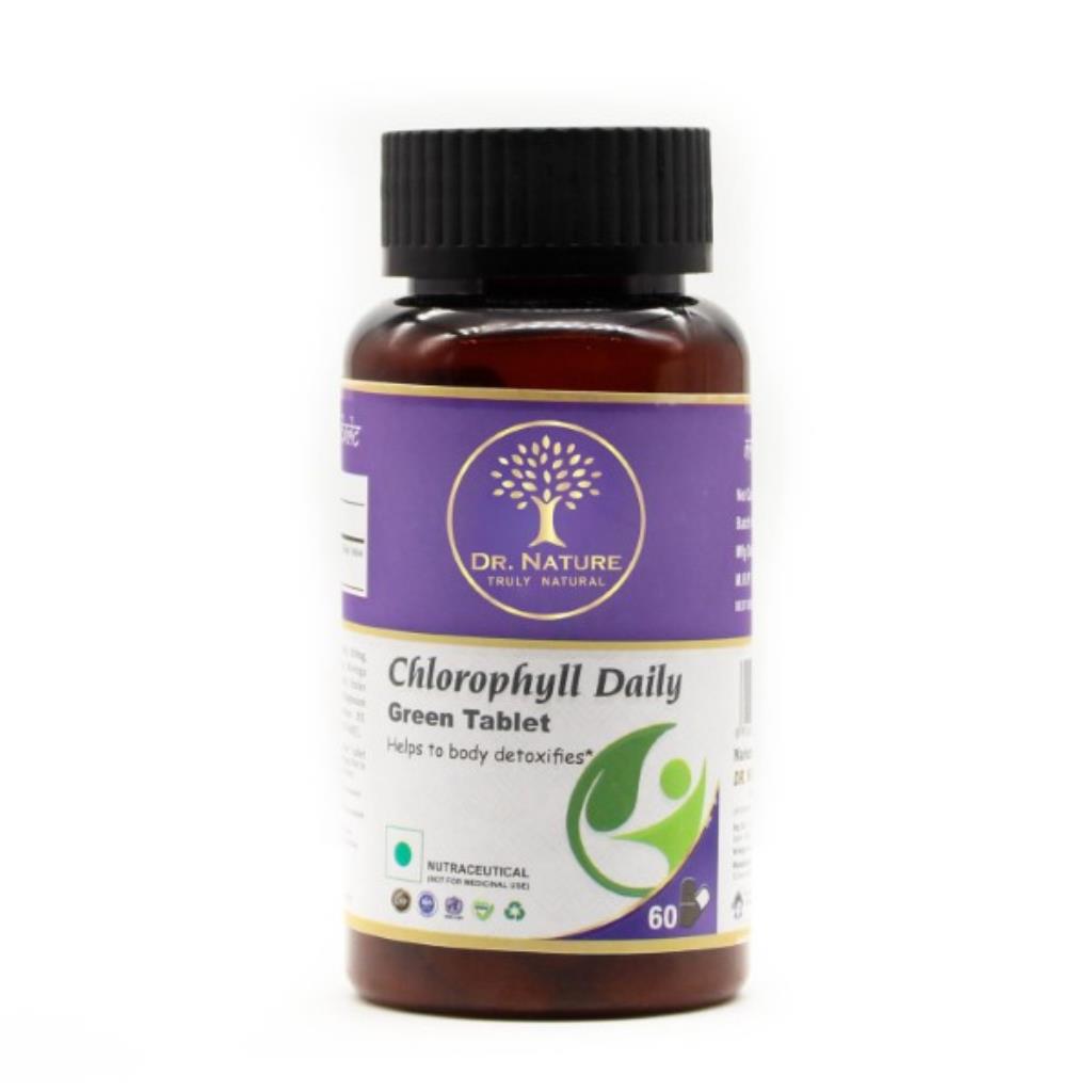 Dr. Nature Chlorophyll Daily Green Tablet - 500mg - 60 Tablets