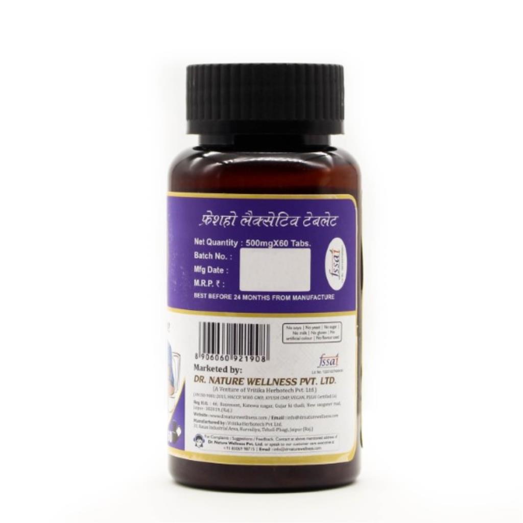 Dr. Nature Freshoo Laxative Tablet - 500mg - 60 Tablets