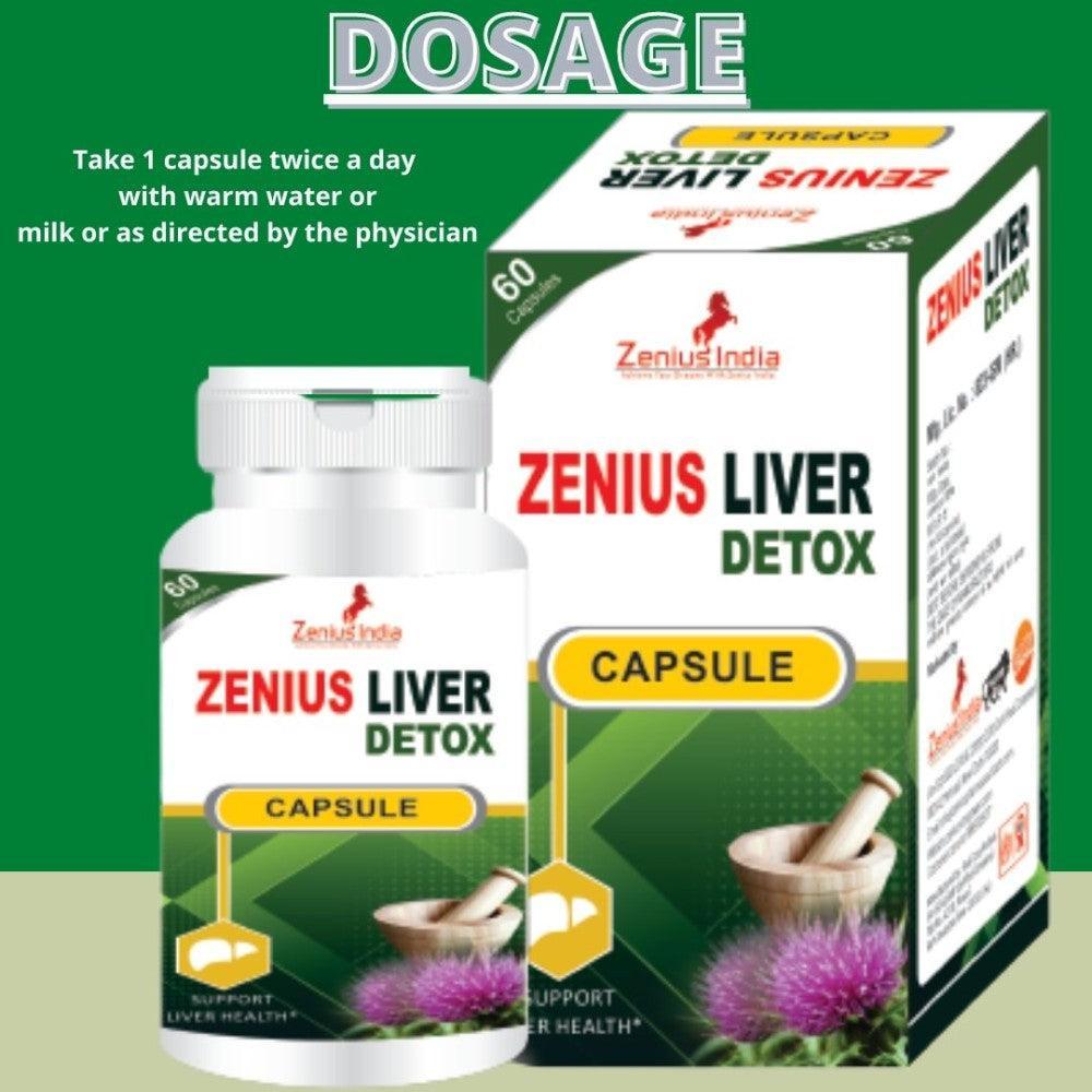 Zenius Liver Detox Capsule (60 Capsules)