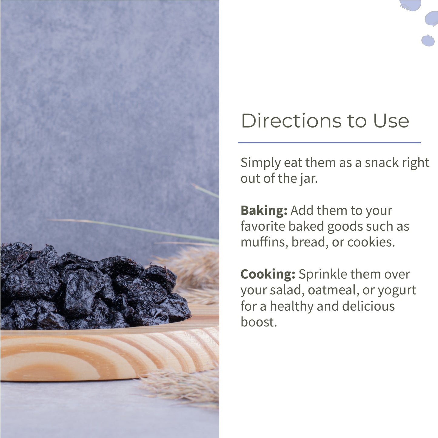 Ecotyl Dried Blueberries - 150gm