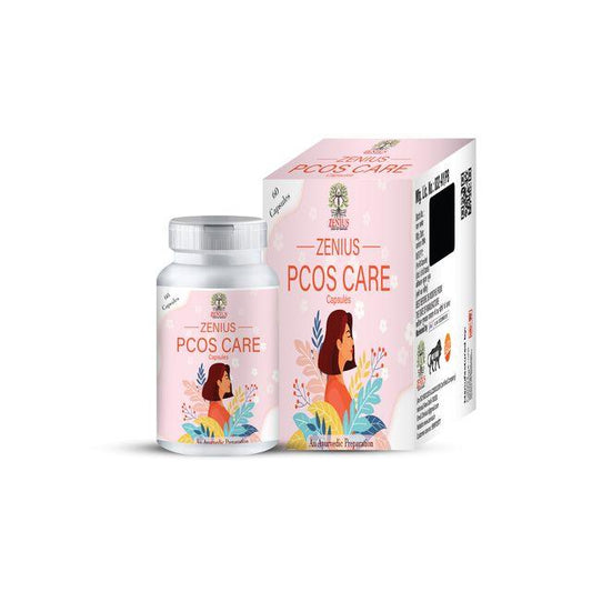 Zenius PCOS Care Capsules for PCOS and PCOD Management - 60 Capsules