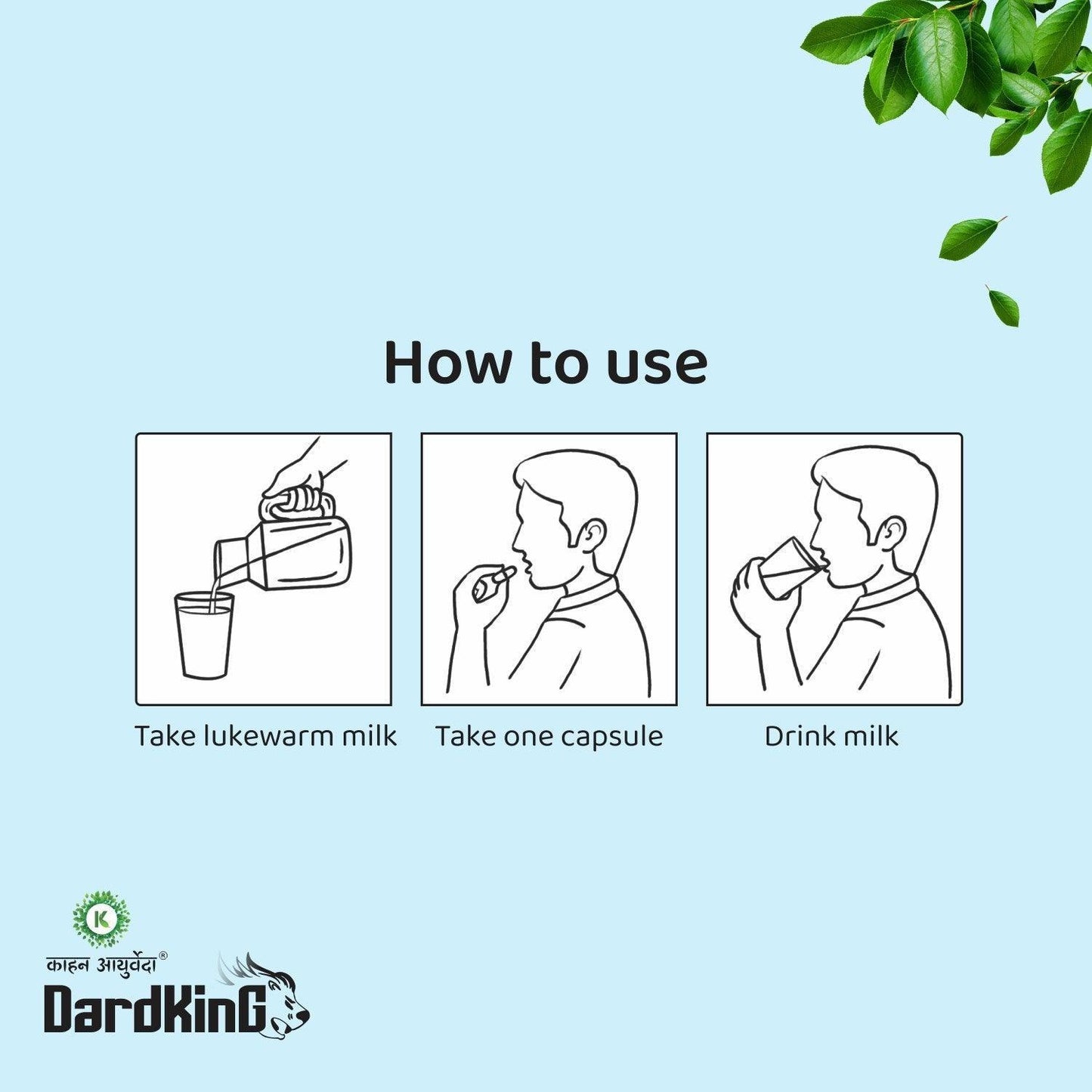 Kaahan Ayurveda DardKing Capsule - 60 Caps