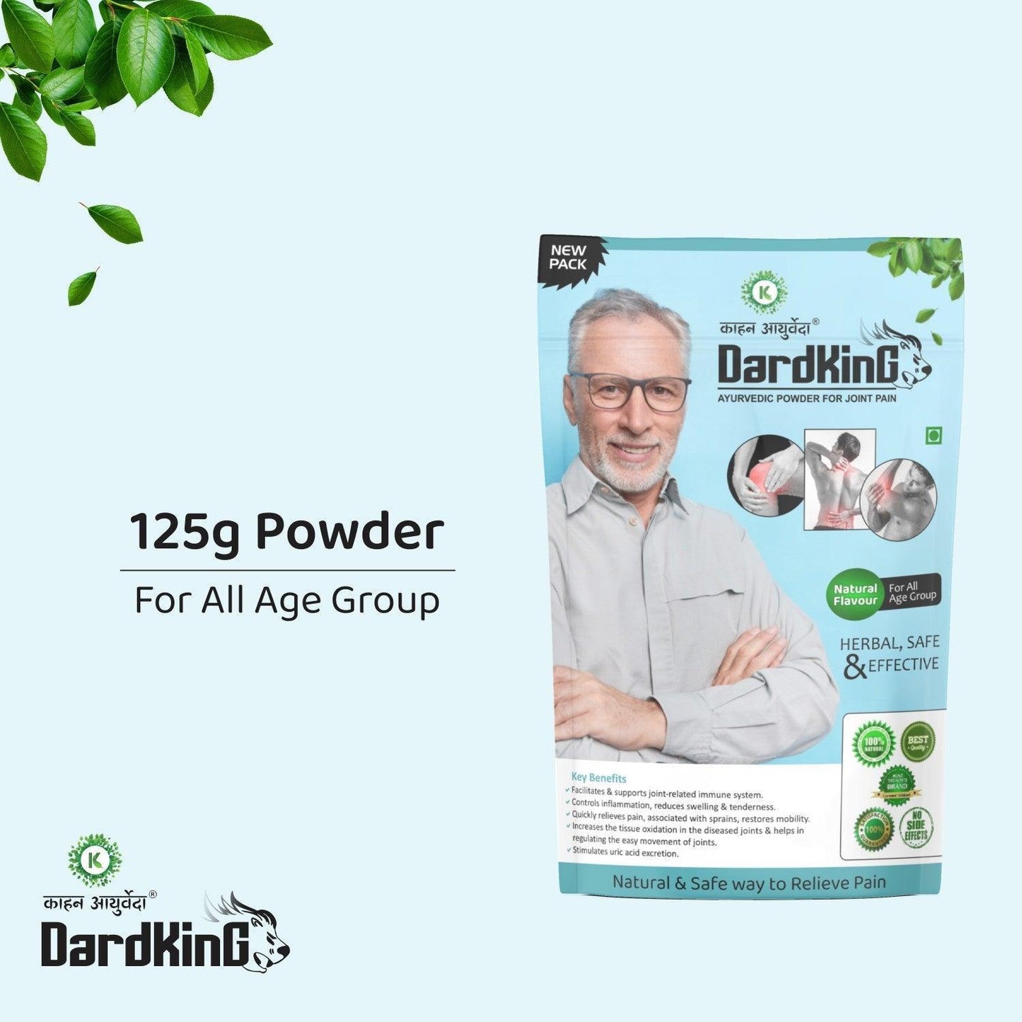 Kaahan Ayurveda DardKing Powder - 125gm Powder