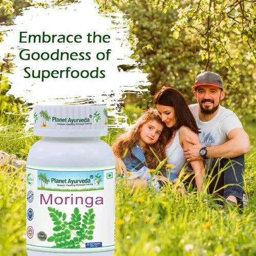 Planet Ayurveda Moringa Vege Capsule - 60 Capsules