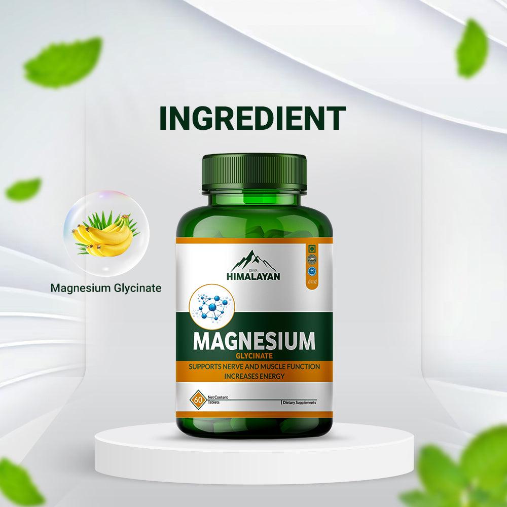 Divya Himalayan Magnesium Glycinate Tablets