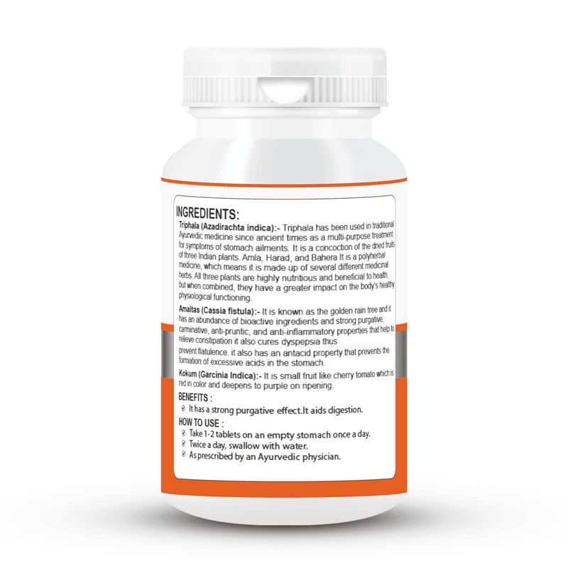 Zenius Digestive Care Tablets - Natural Ayurvedic Digestive Tablets - 60 Tablets