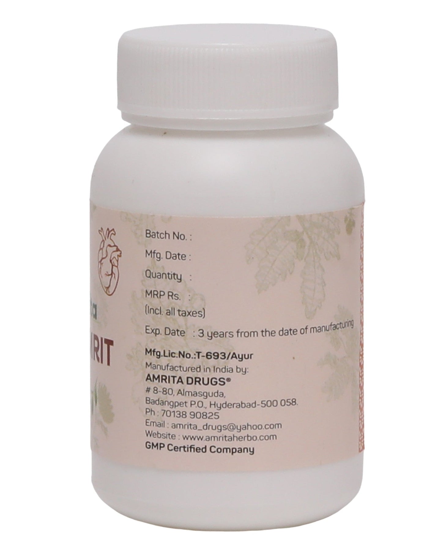 Amrita Rasamrit Tablet - 100 Tablets
