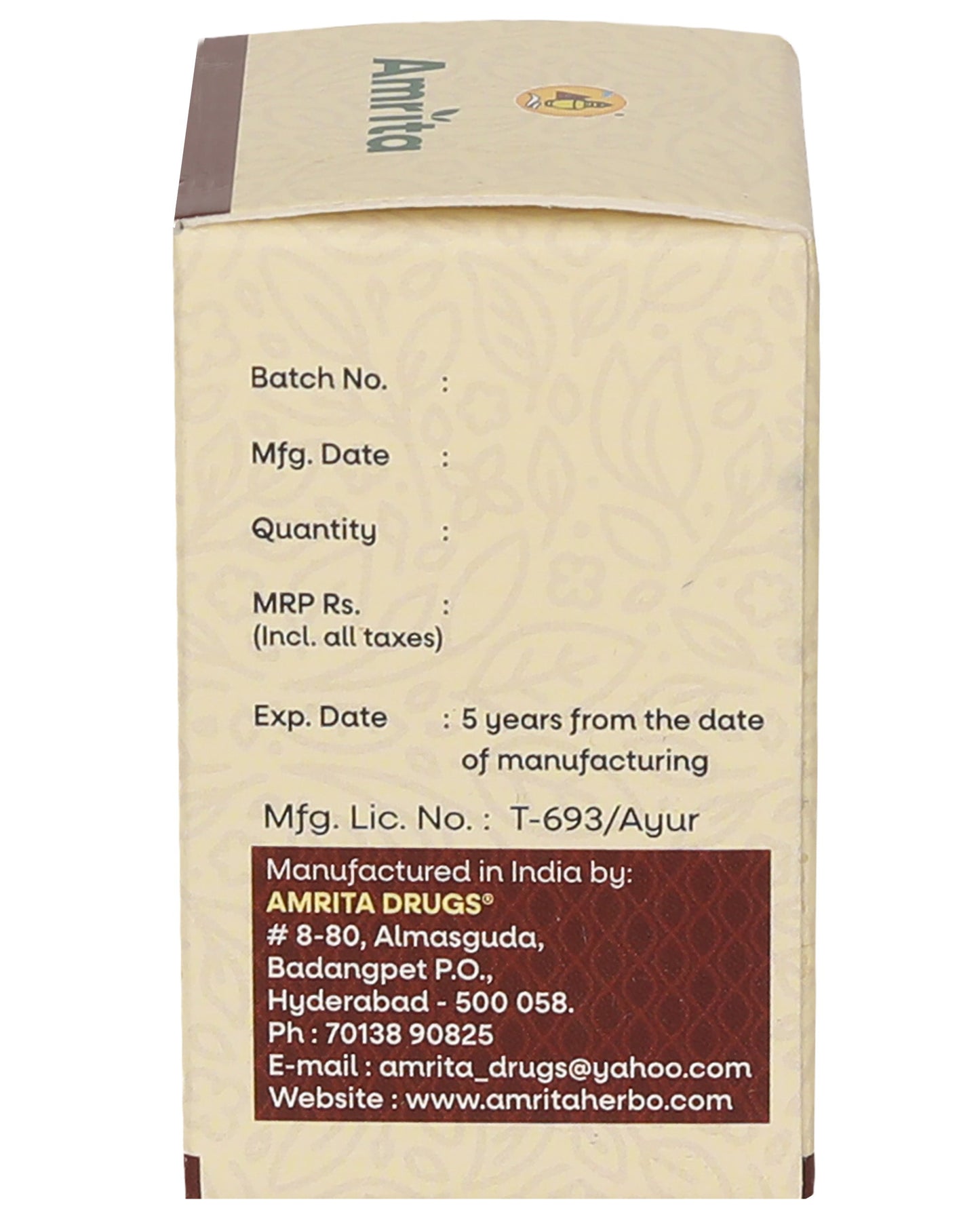 Amrita Swarna Sutshekhar Ras Tablet