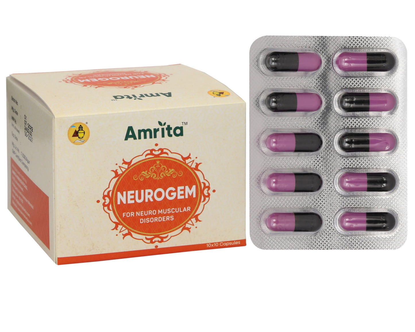Amrita Neurogem Capsule - 100 Capsules