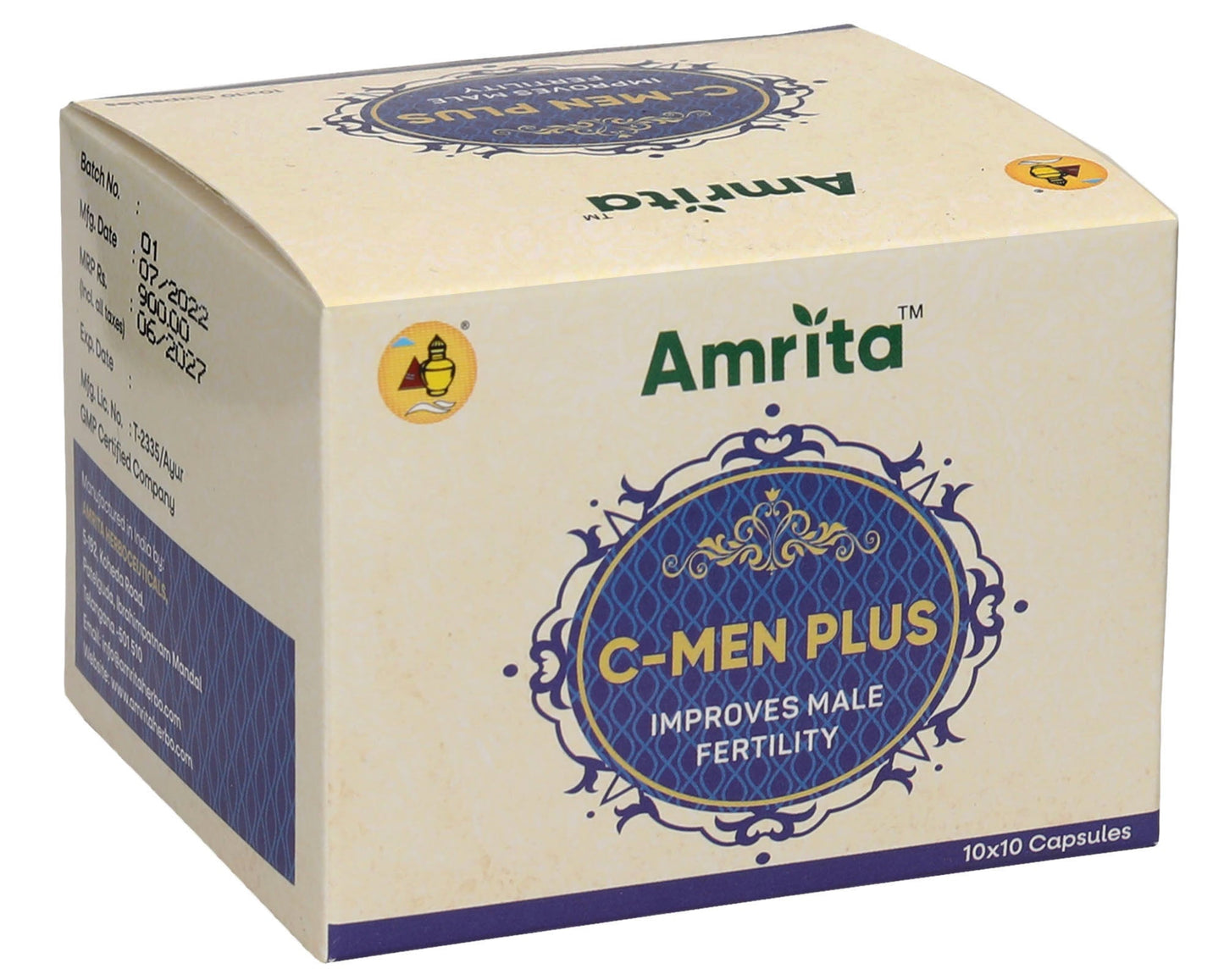Amrita C-Men Plus Capsule - 100 Capsules