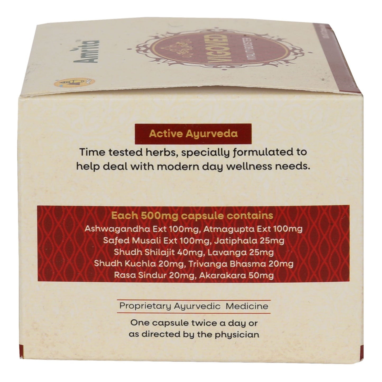 Amrita Vigoved Capsule - 100 Capsules