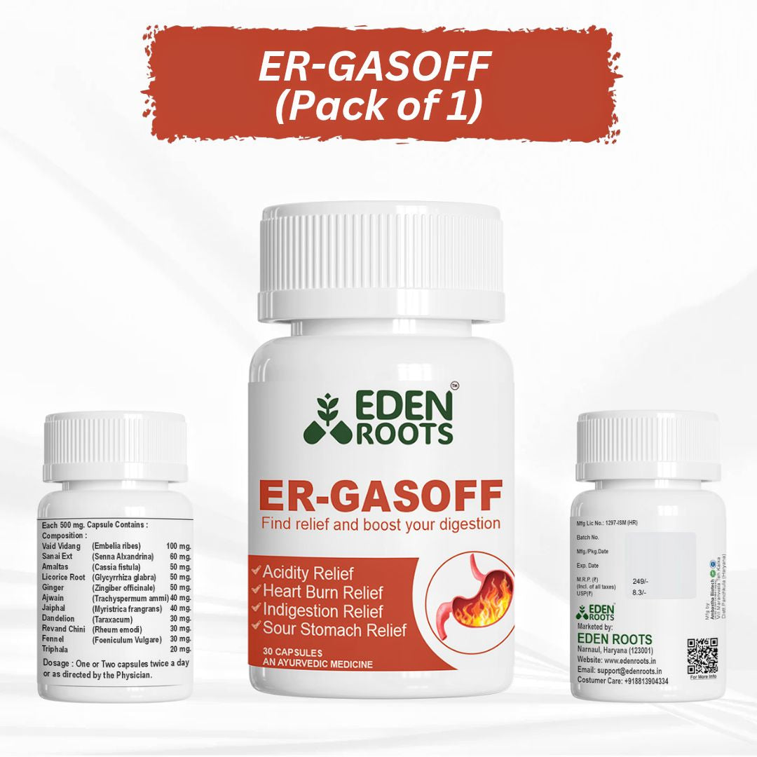Eden Roots ER-Gassoff Capsule - 30 Capsules