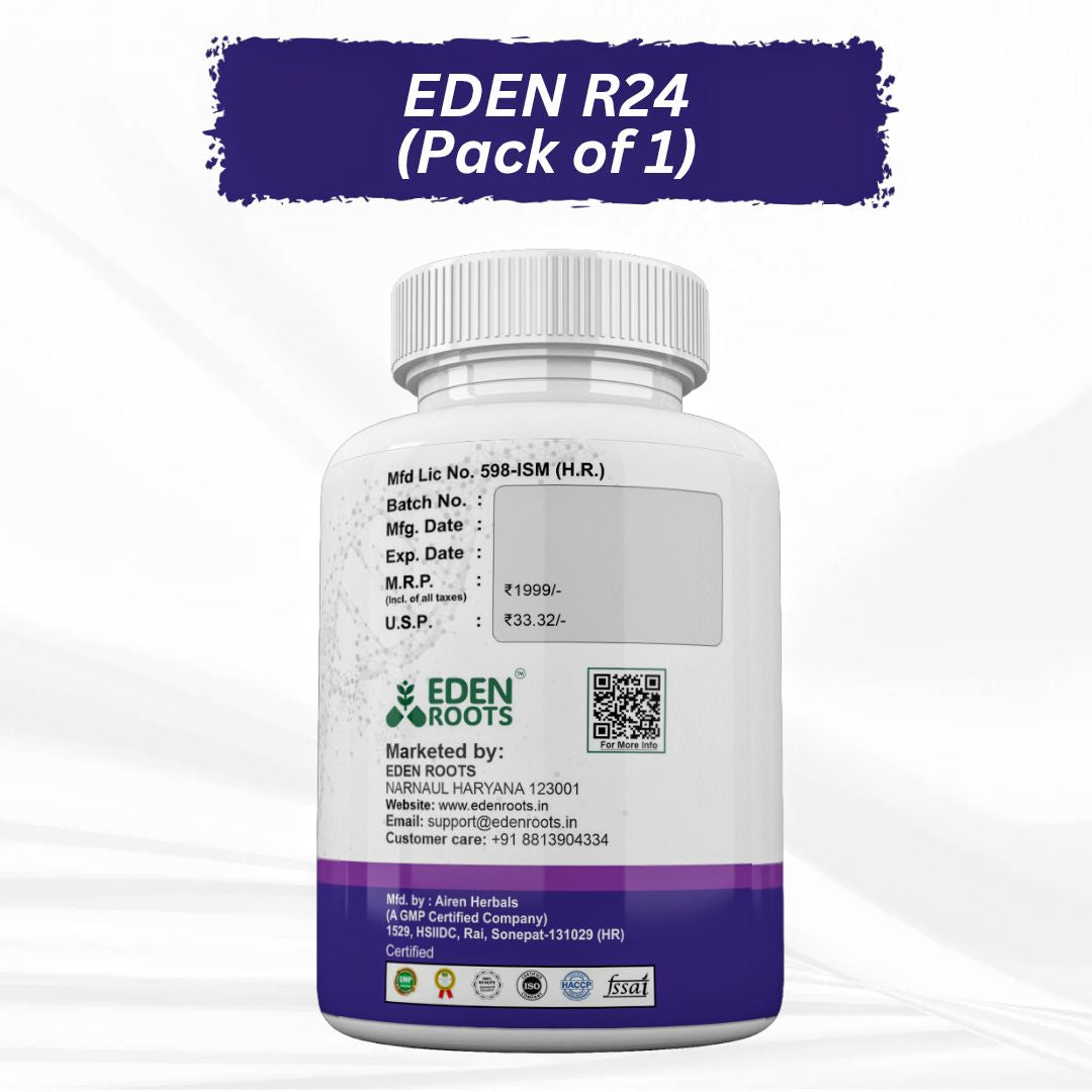 Eden Roots Eden R24 Capsule - 60 Capsules