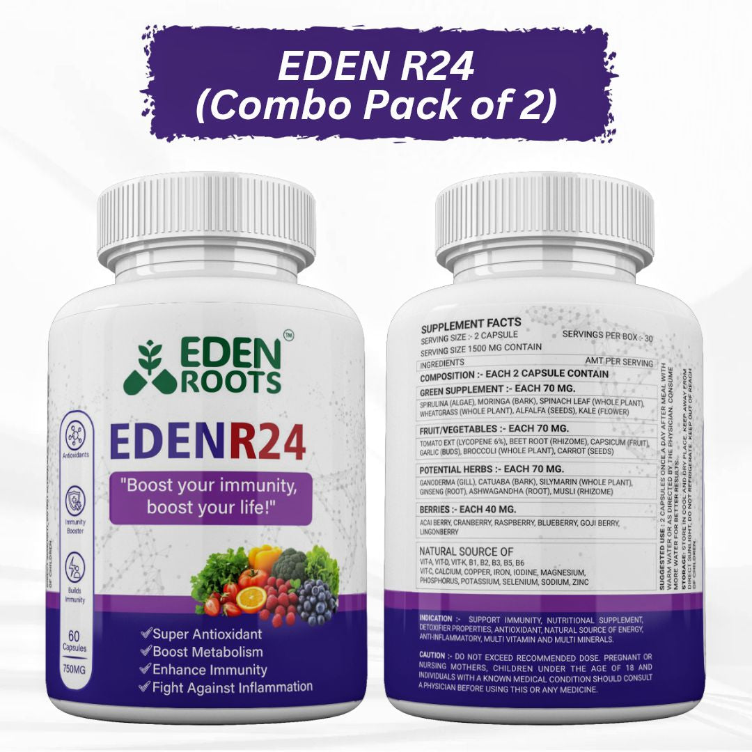 Eden Roots Eden R24 Capsule - 60 Capsules
