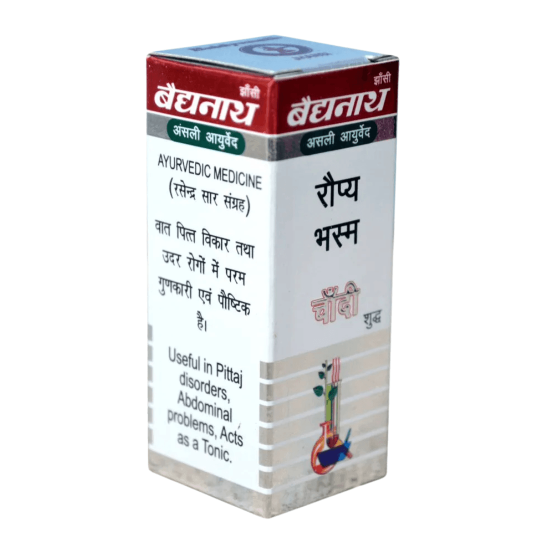 Baidyanath (Jhansi) Roupya Bhasma Pure Silver