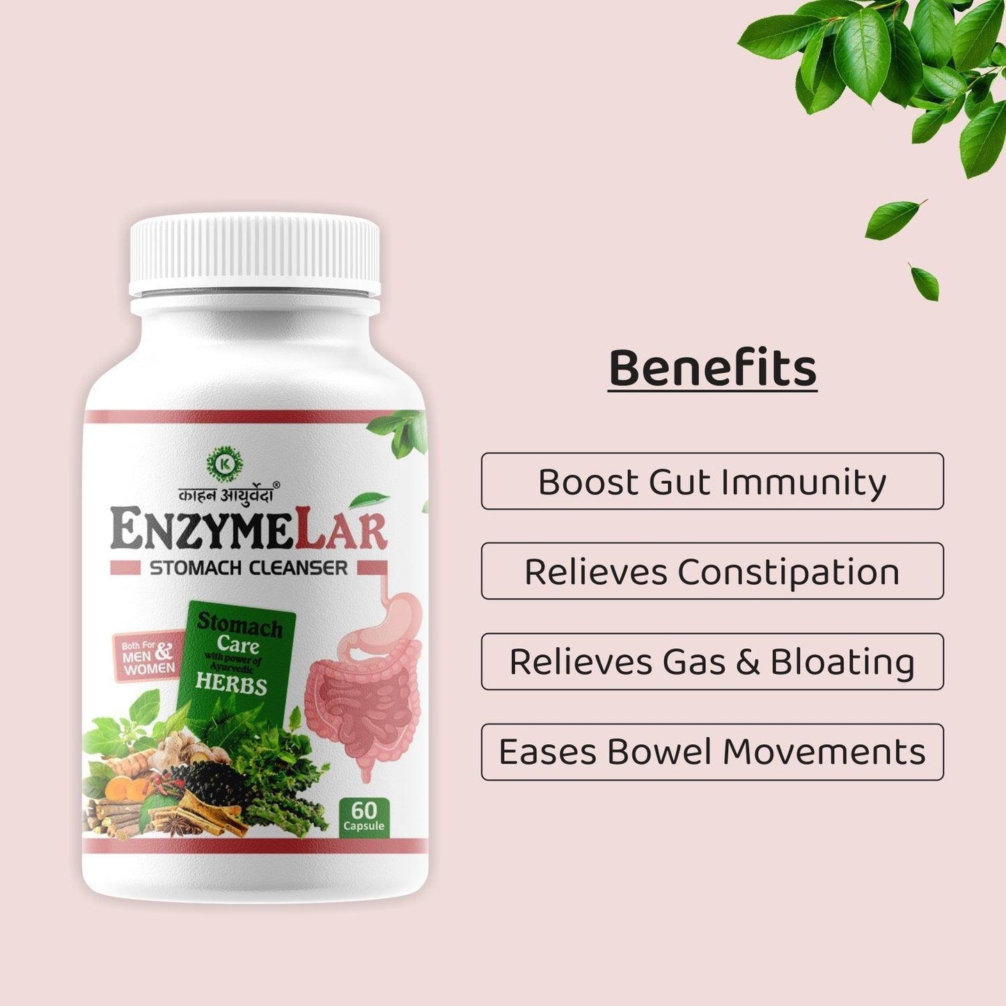 Kaahan Ayurveda EnzymeLar Capsule - 60 Capsule