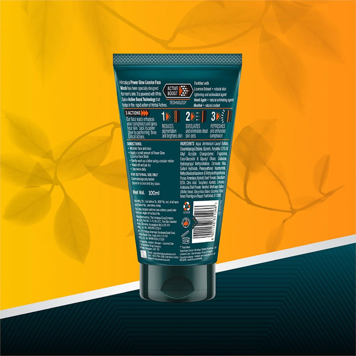 Himalaya Men Power Glow Licorice Face Wash