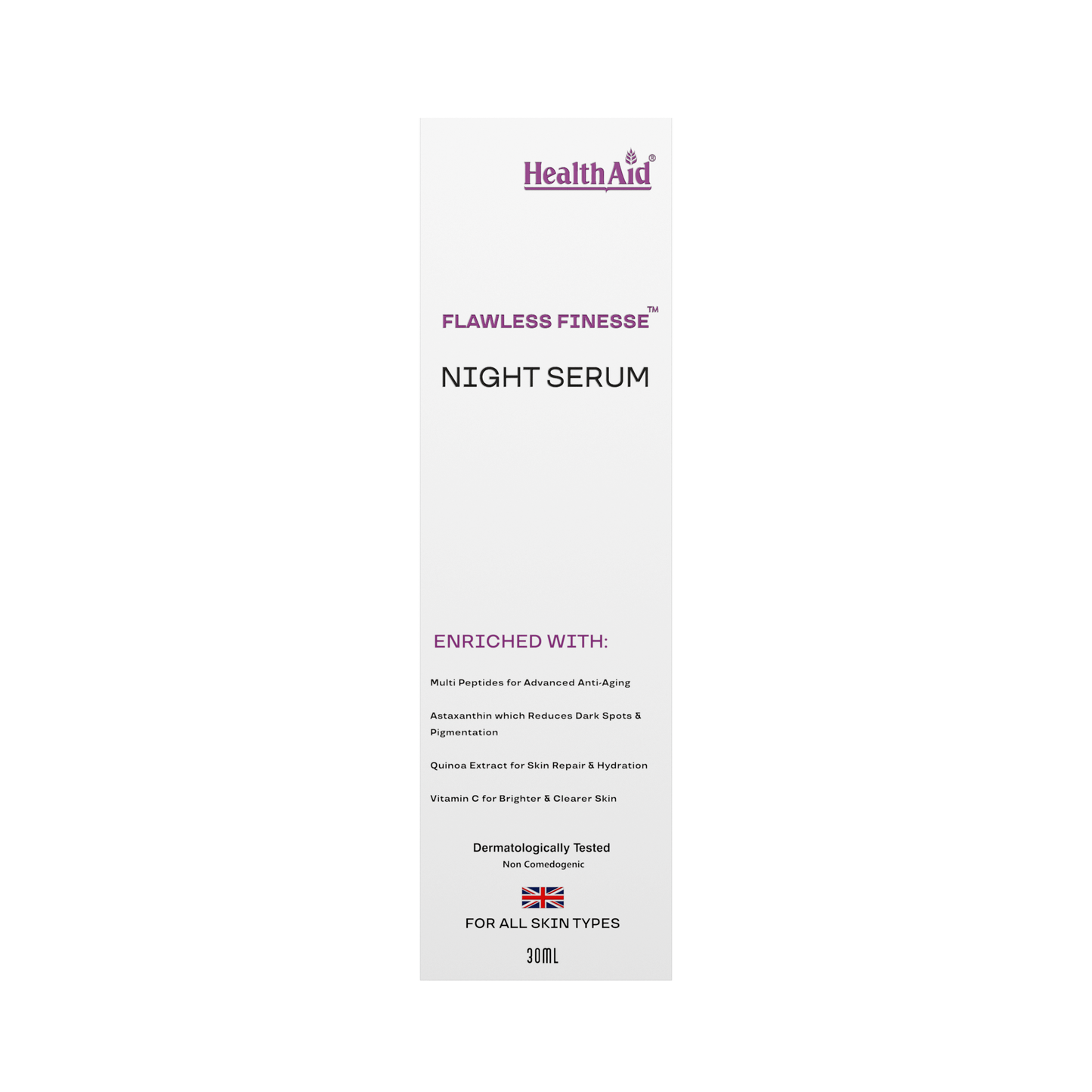 HealthAid Flawless Finesse Night Serum - 30ml