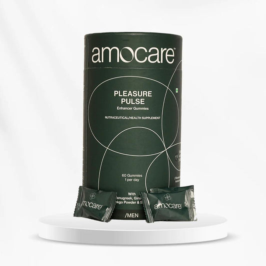 Amocare Pleasure Pulse Enhancer Gummies for Men - 60 Gummies