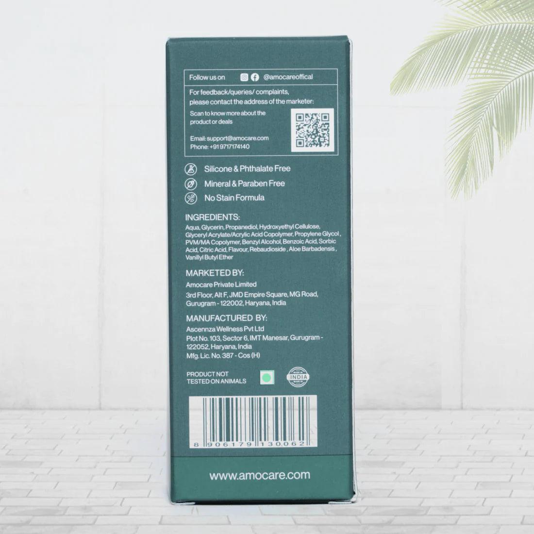 Amocare Passion Pulse Feather Touch Lubricant Chocolate - 50ml