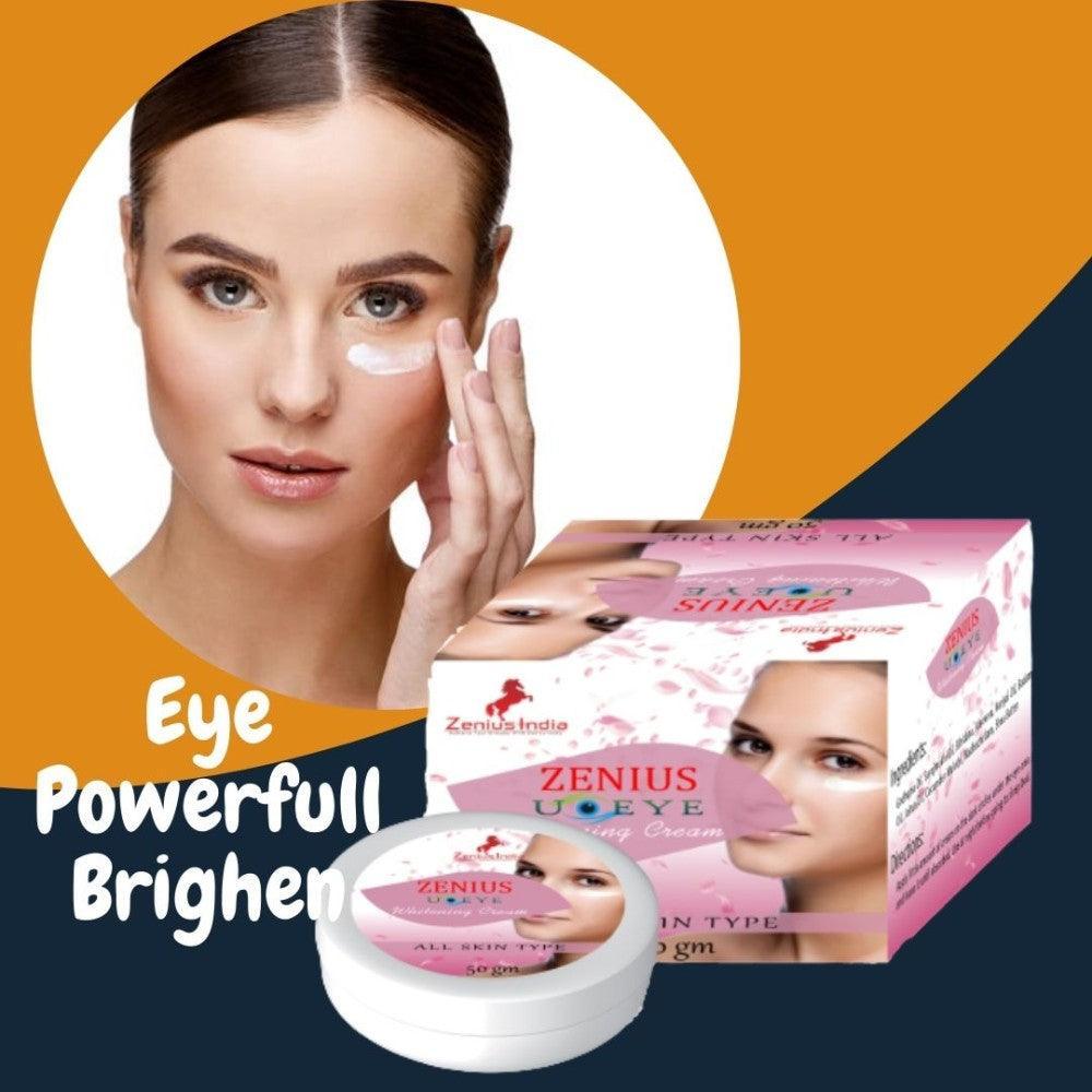 Zenius U-Eye Cream For Dark Circles, Wrinkles, Puffy Eyes