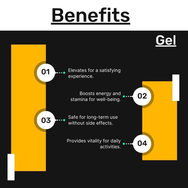 Zenius Power UP Gel - Lubricant Gel for Penis Enlargement and Sexual Health - 50ml Gel