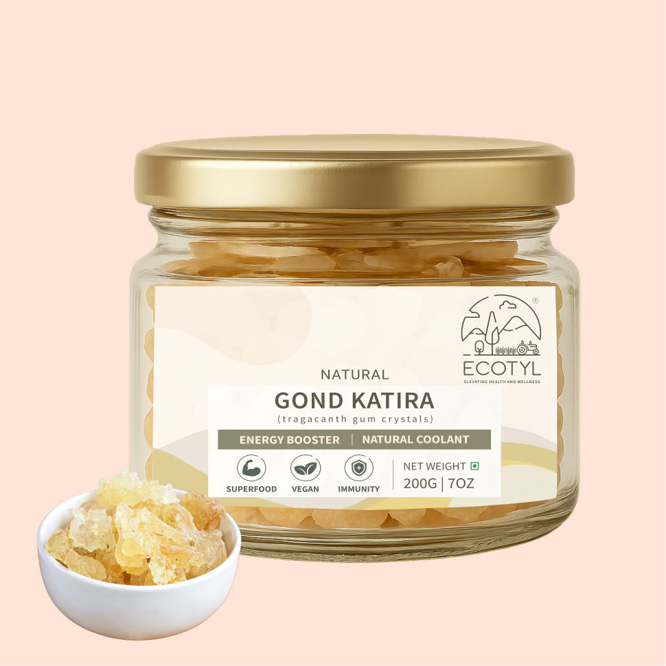Ecotyl Gond Katira | Natural Cooling Gum | Supports Digestion | 200g