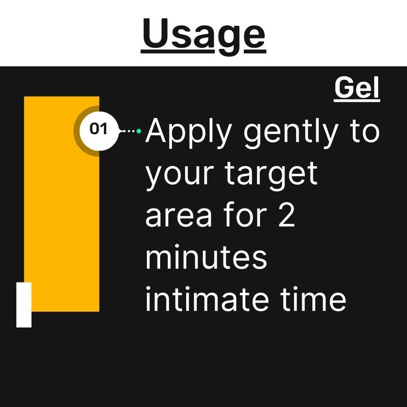 Zenius Power UP Gel - Lubricant Gel for Penis Enlargement and Sexual Health - 50ml Gel