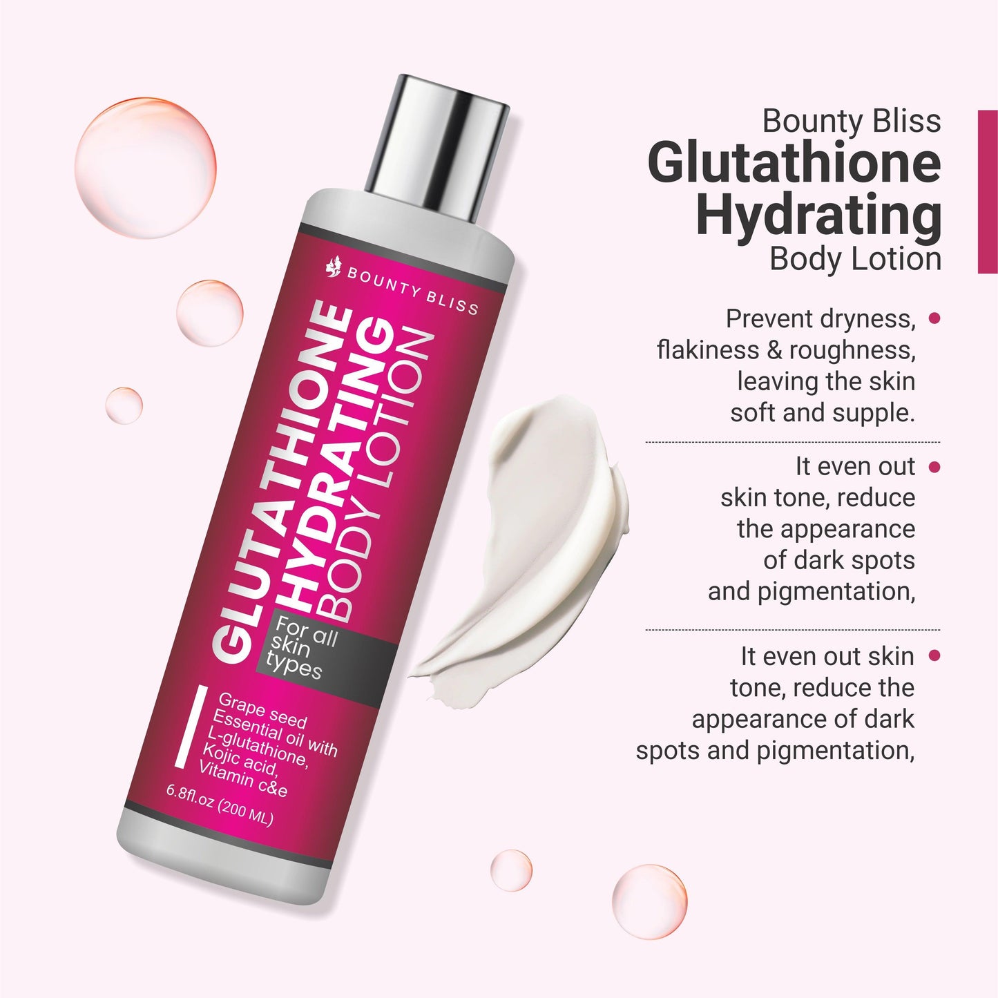 Bounty Bliss Glutathione Hydrating Body Lotion - 200ml
