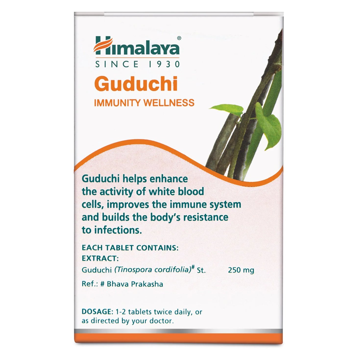 Himalaya Pure Herbs Guduchi Tablets Immunity Wellness, Giloy Tablets