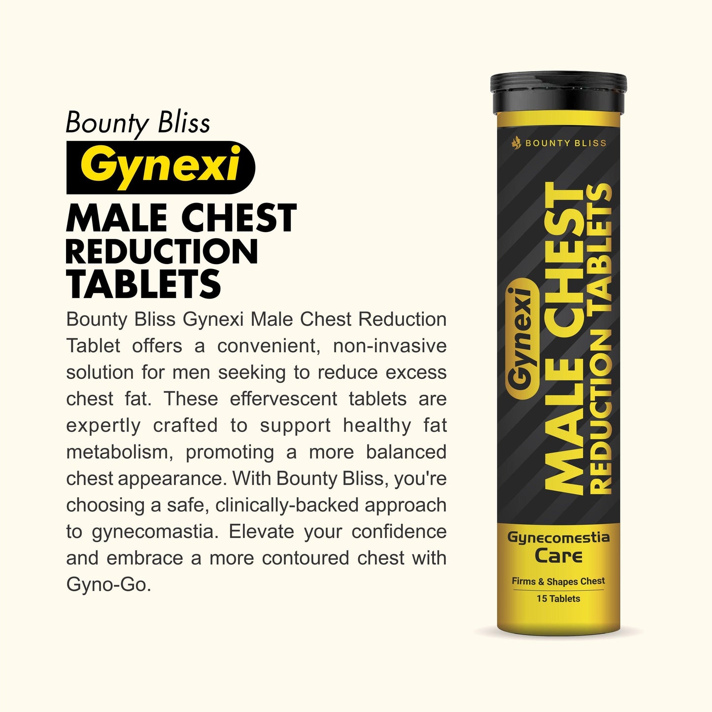 Gynexi Male Chest Reduction Tablets