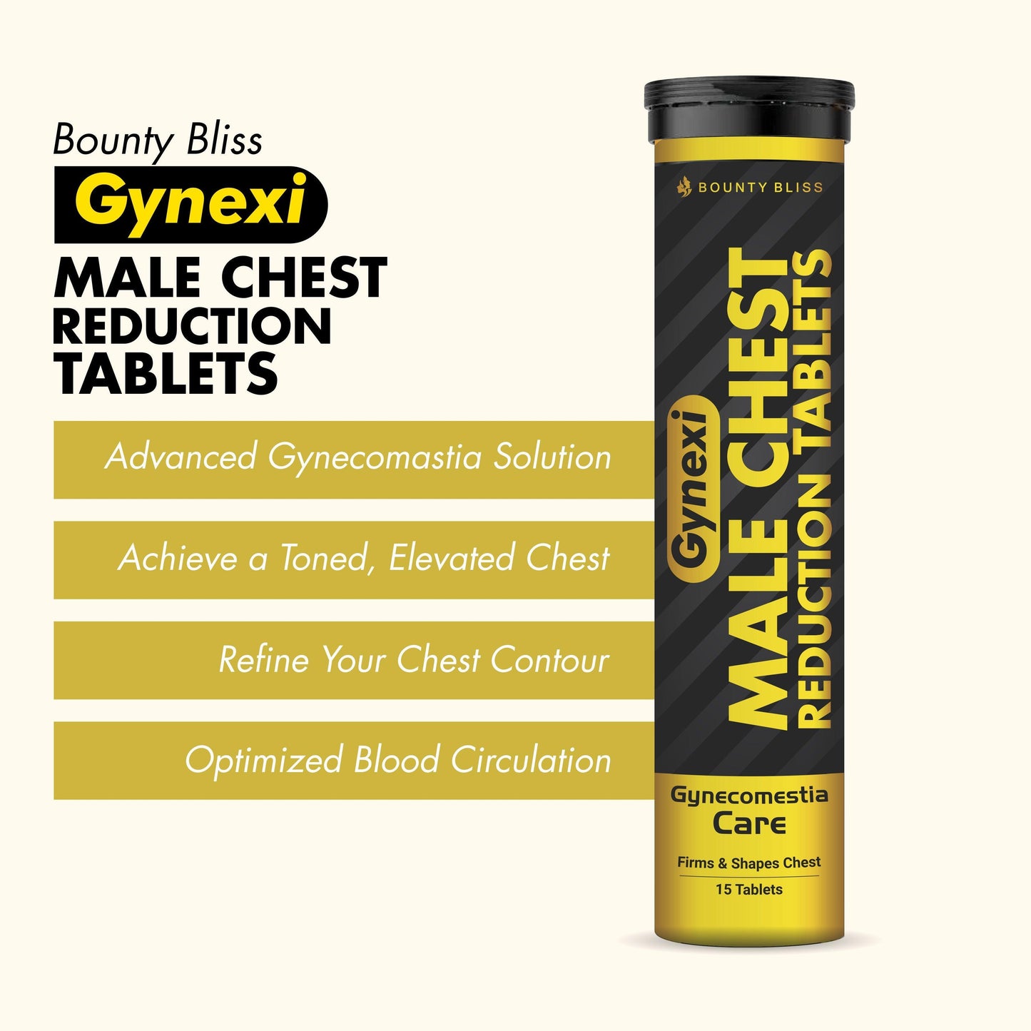 Gynexi Male Chest Reduction Tablets
