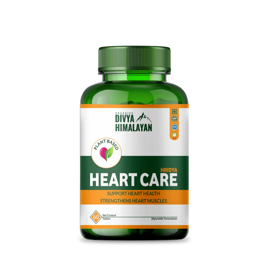 Divya Himalayan Hridya Heart Care Tablet - 60 Tablets