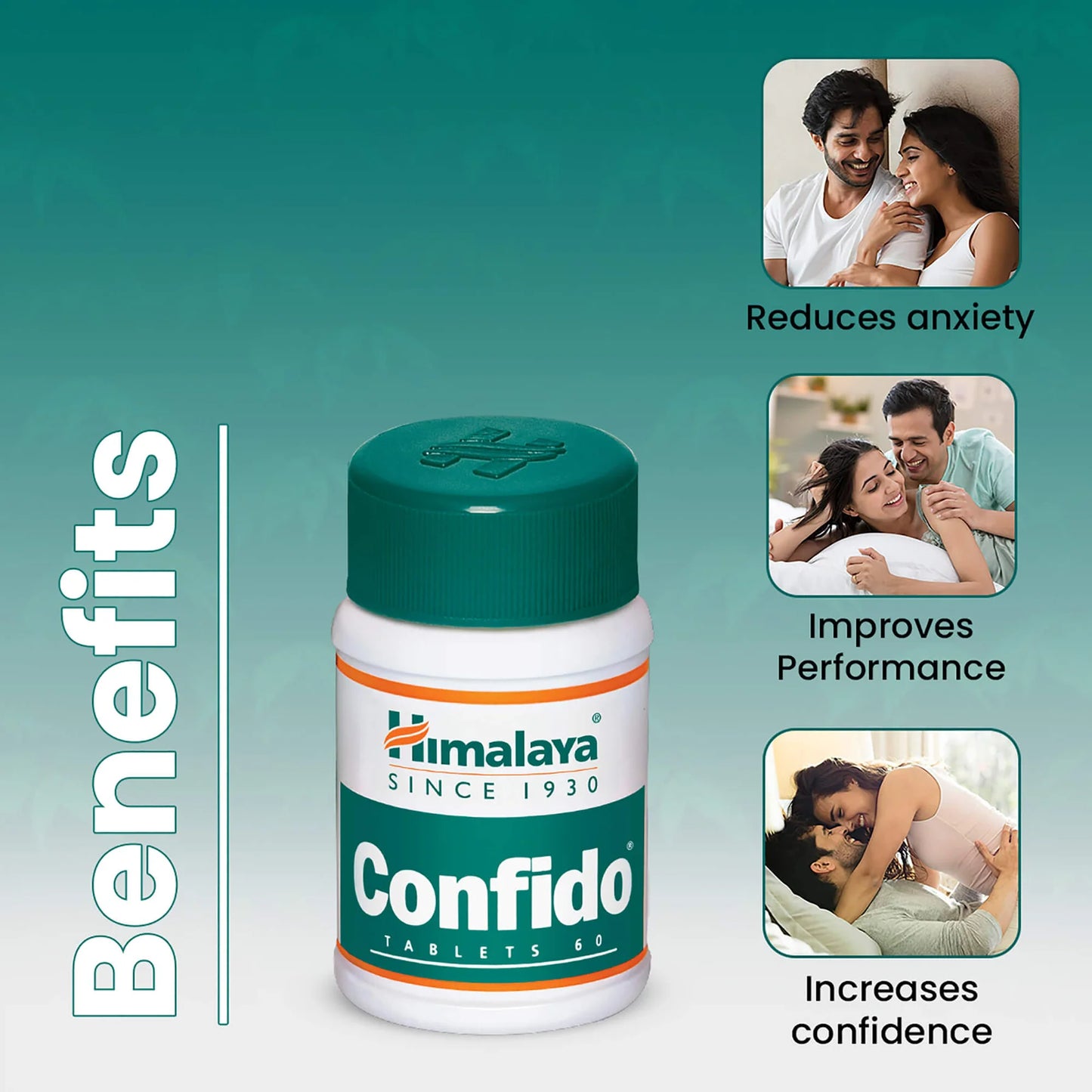 Himalaya Confido Tablet - 60 Tablets