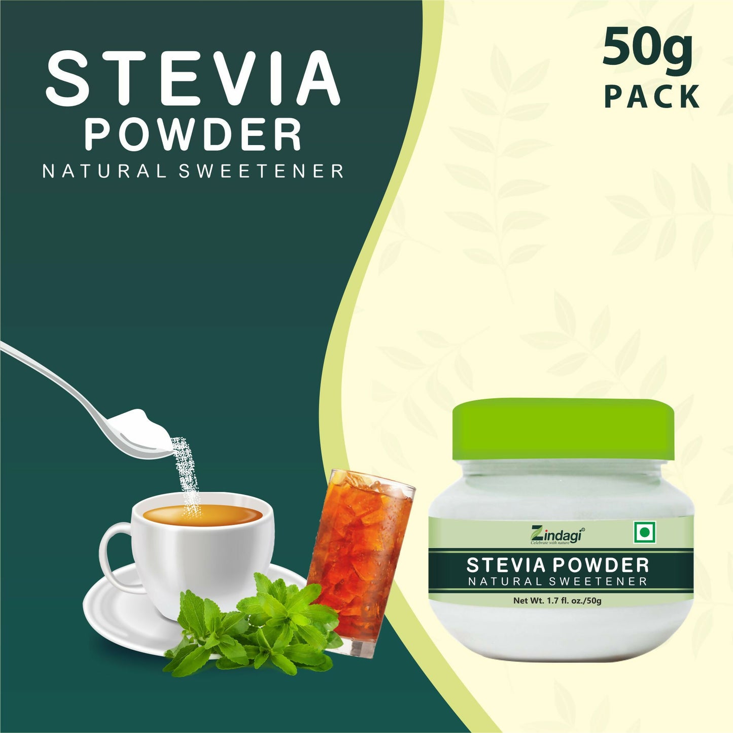 STEVIA POWDER 50G 4