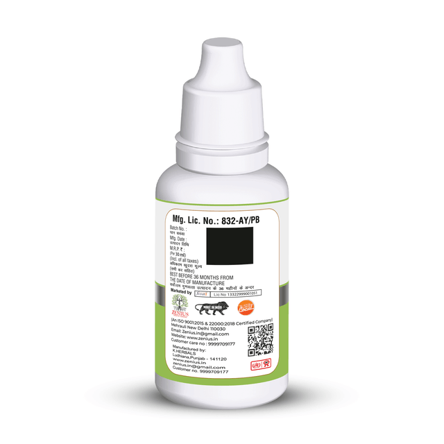 Zenius Noni Drop - Concentrated Herbal Drops for Energy, Immunity, and Detox - 30ml Drops