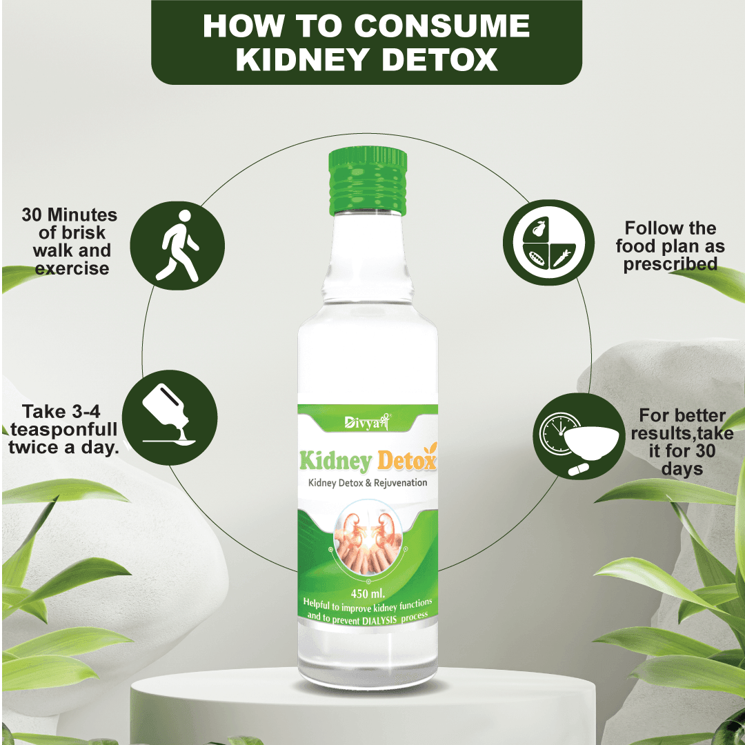 Divya Shree Kidney Detox Syrup - 450ml