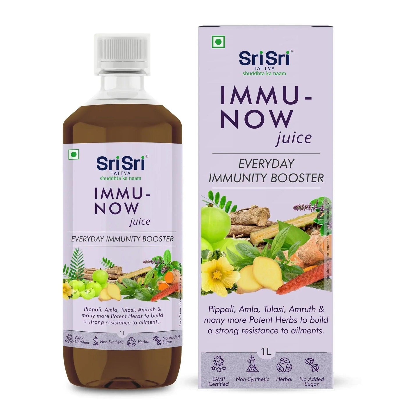 Sri Sri Tattva Immu-now Juice for Immunity Boost | No Added Sugar