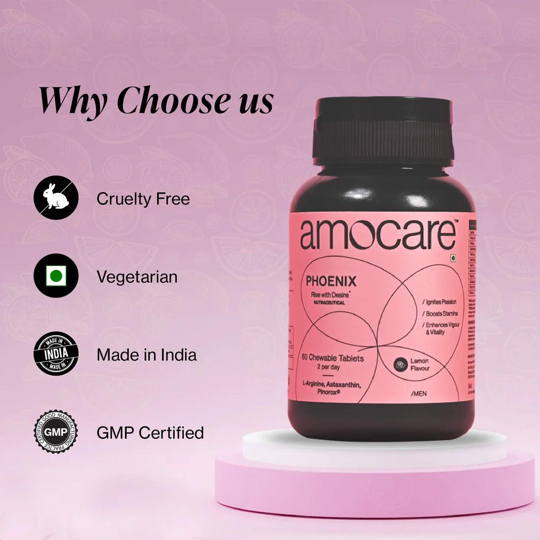 Amocare Phoenix Chewable Tablet Lemon - 60 Tablets