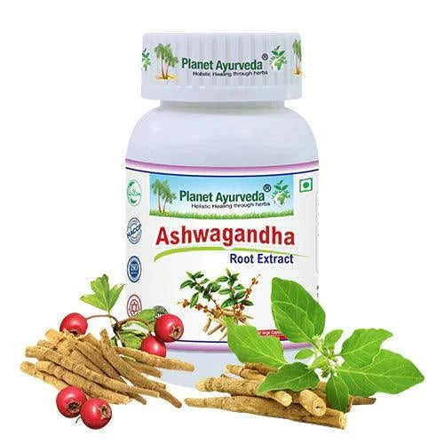 Planet Ayurveda Ashwagandha Capsule - 60 Capsules
