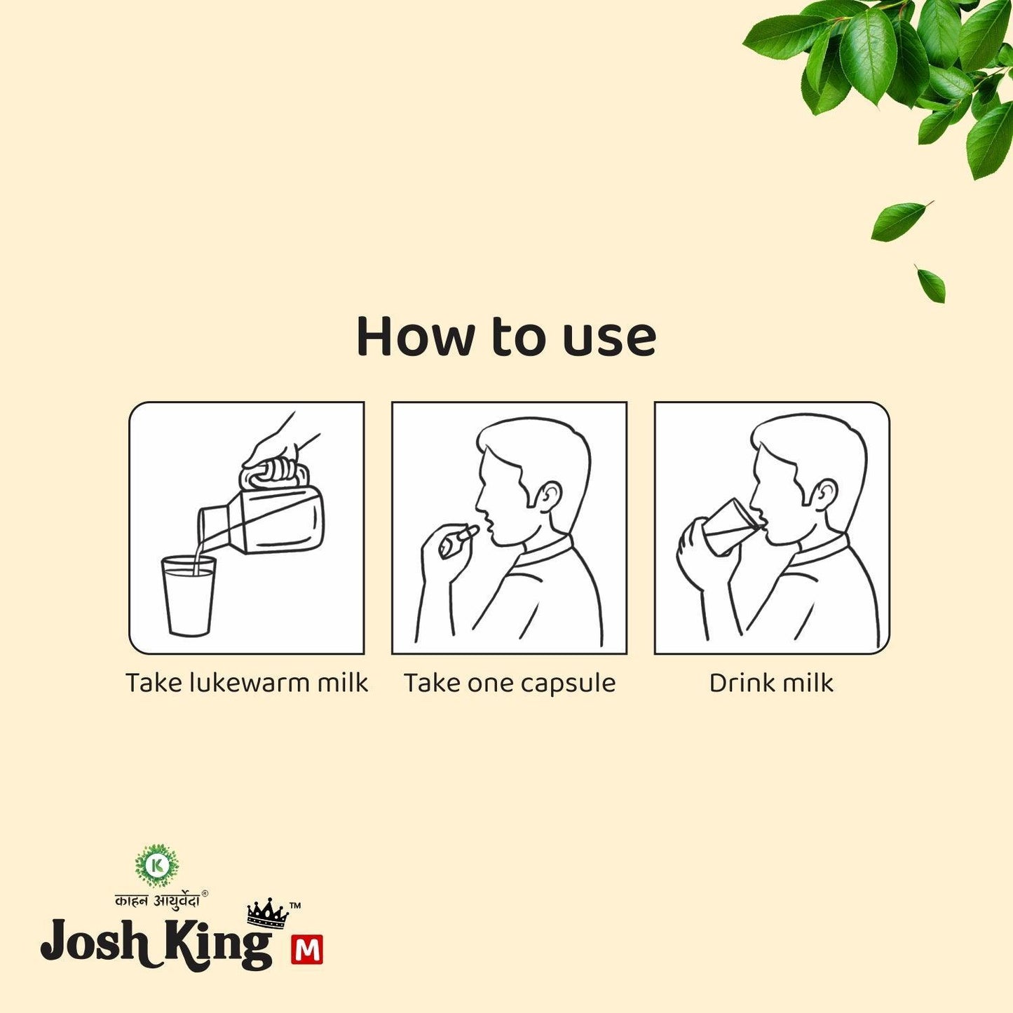 Kaahan Ayurveda JoshKing Capsule (Male) - 60 Caps