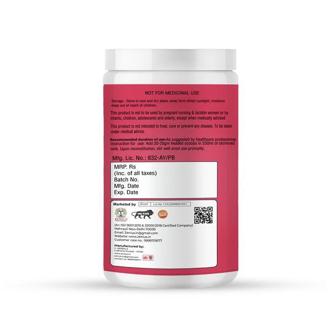 Zenius Female Health Powder - Women Protein Supplements for Protein, Women's Health, and Immunity - 500gm Powder