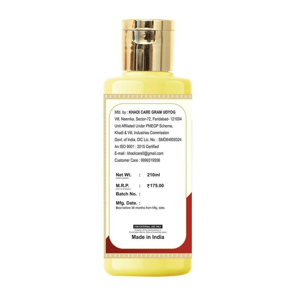 Khadi Care Herbal Saffron, Tulsi & Reetha Shampoo - 210ml