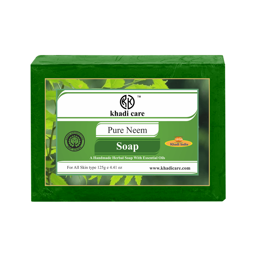 Khadi Care Herbal Pure Neem Soap - 125g