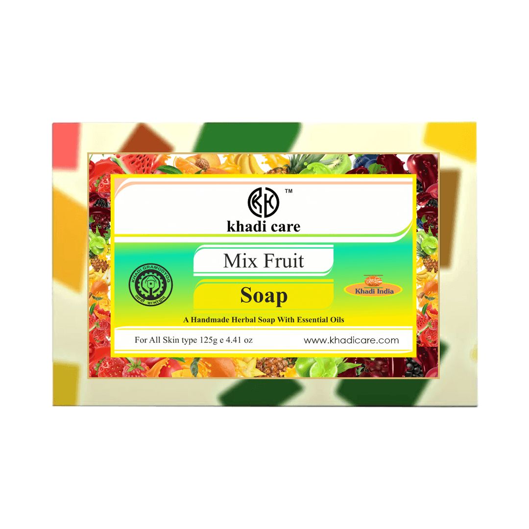 Khadi Care Herbal Mix Fruit Soap - 125g