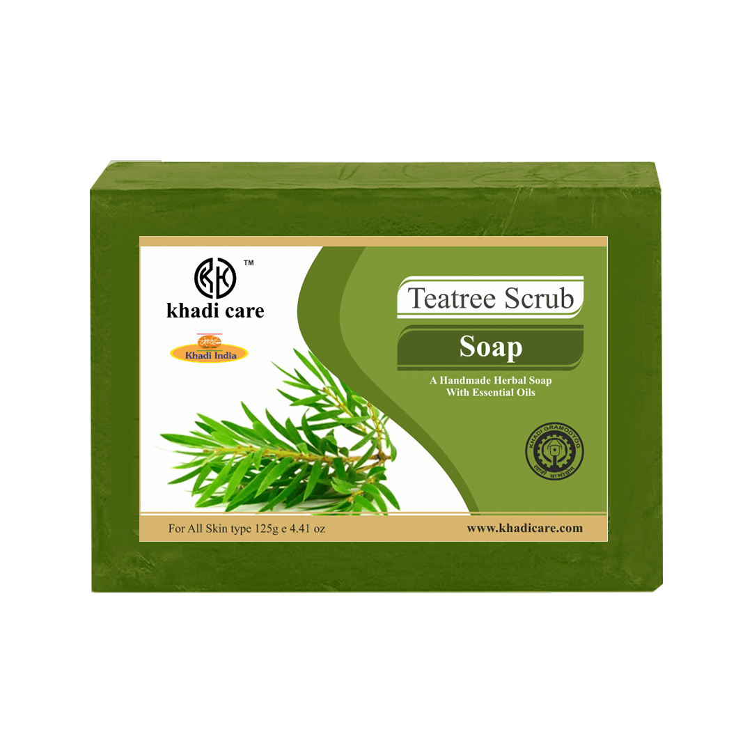 Khadi Care Herbal Teatree Soap - 125g