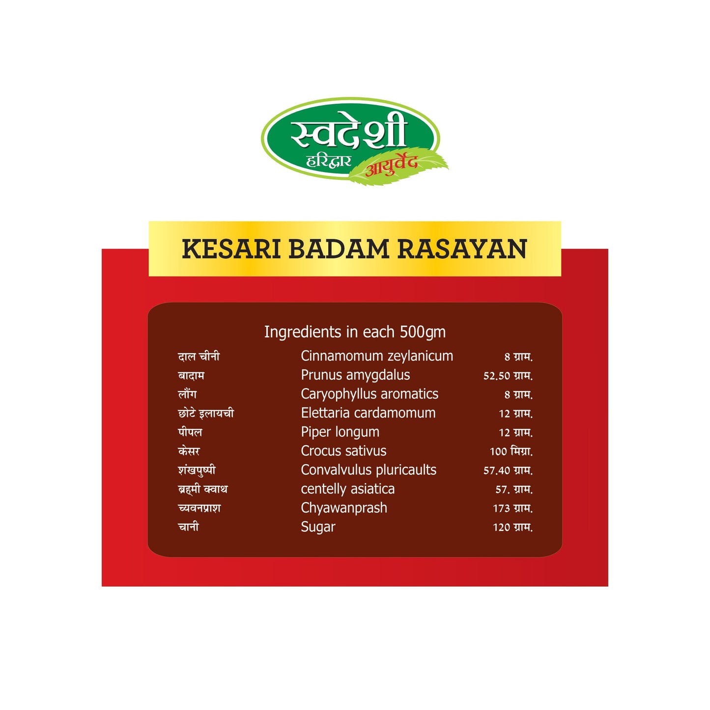 Swadeshi Kesari Badam Rasyan