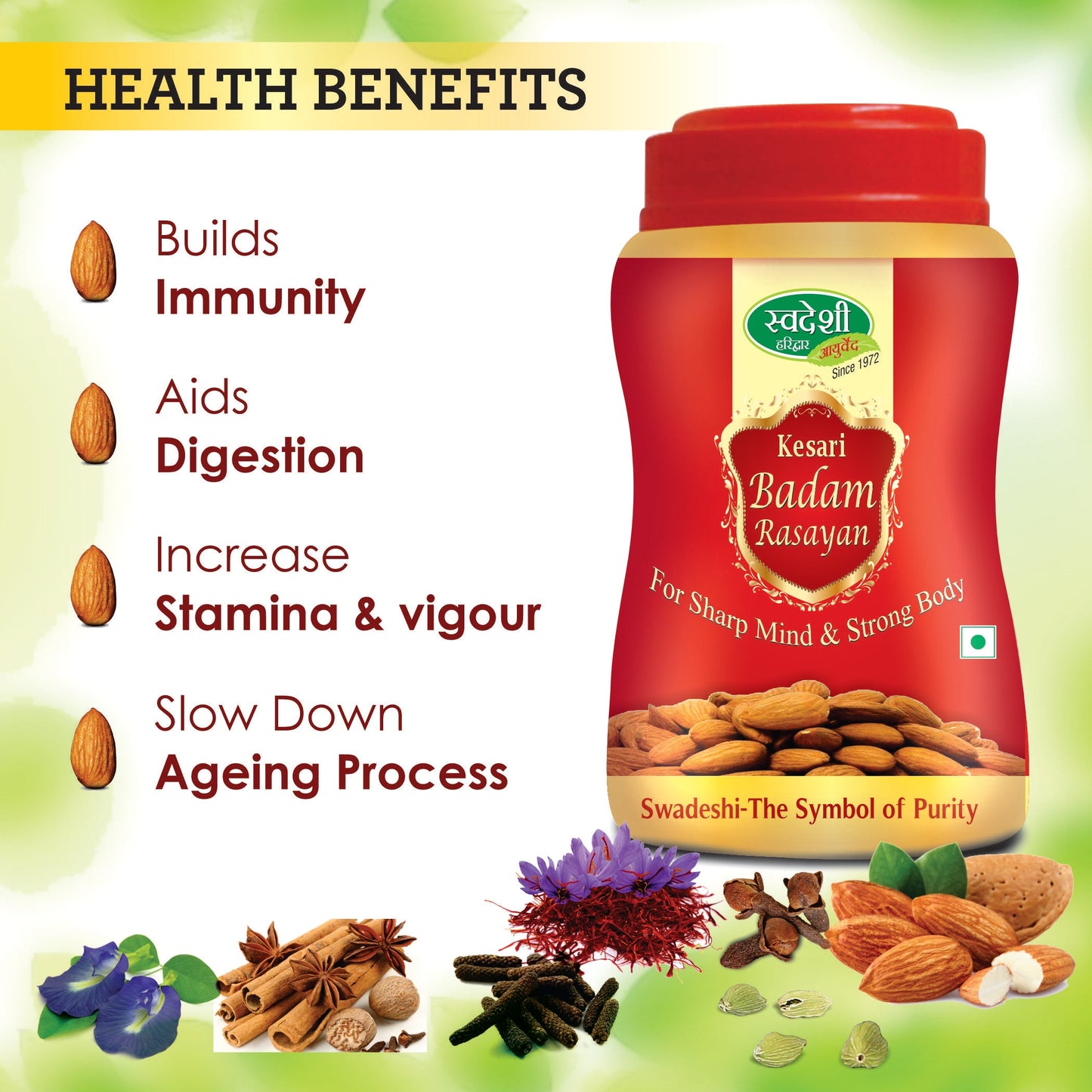 Swadeshi Kesari Badam Rasyan