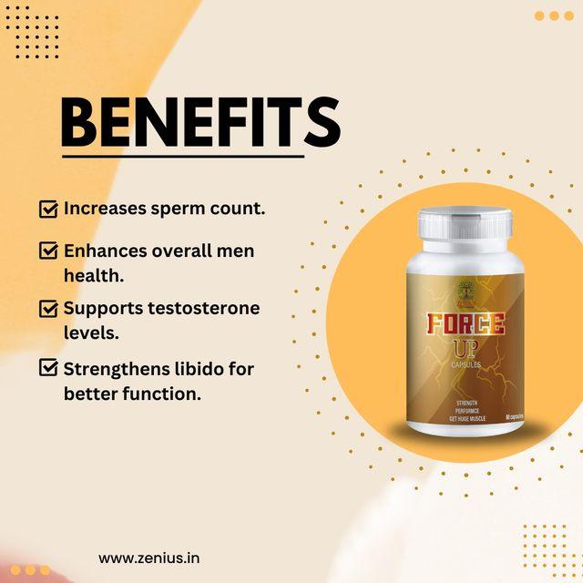 Zenius Force Up Capsules - 60 Capsules