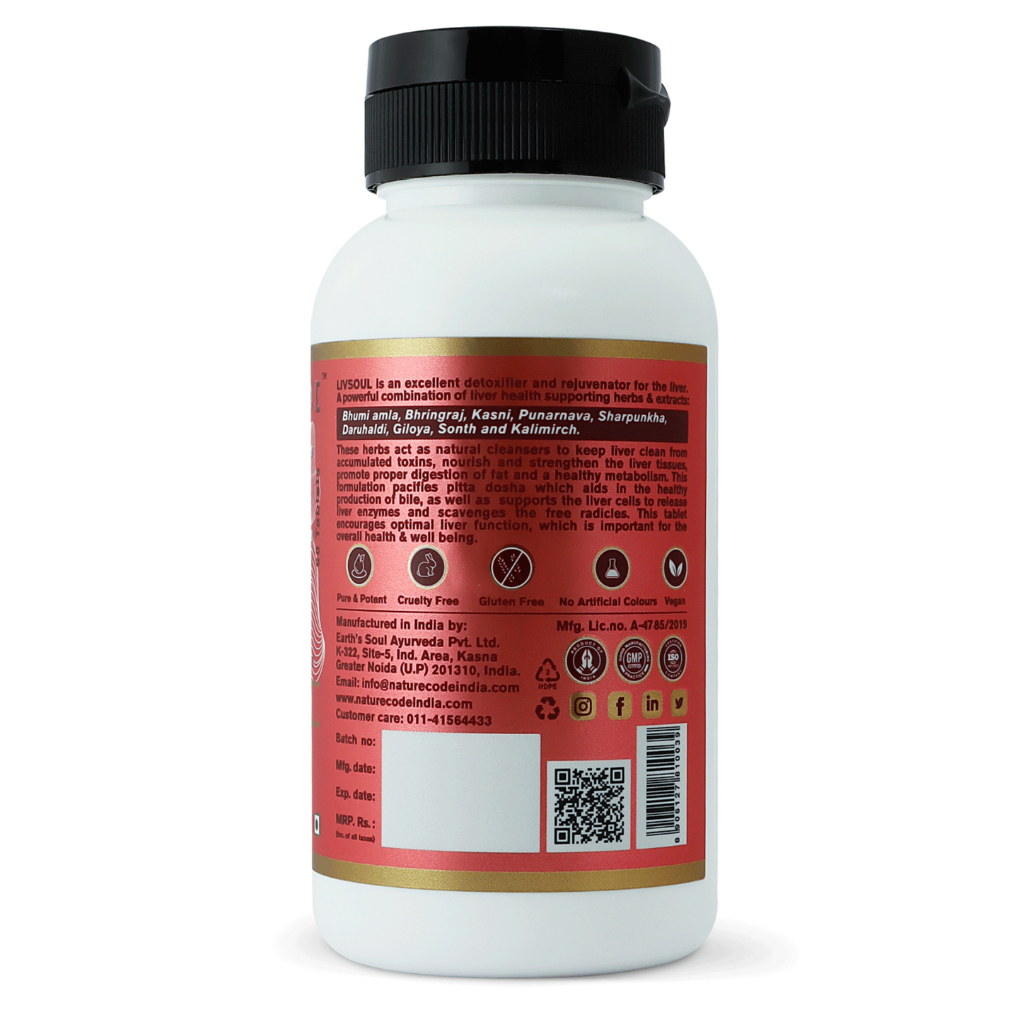 Nature Code Livsoul Tablet - 60 Tablets